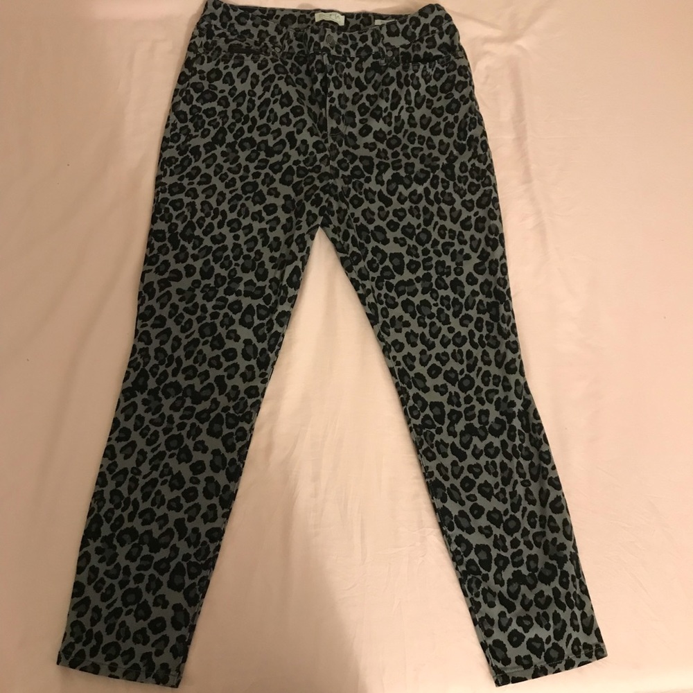 Cheetah print Jean